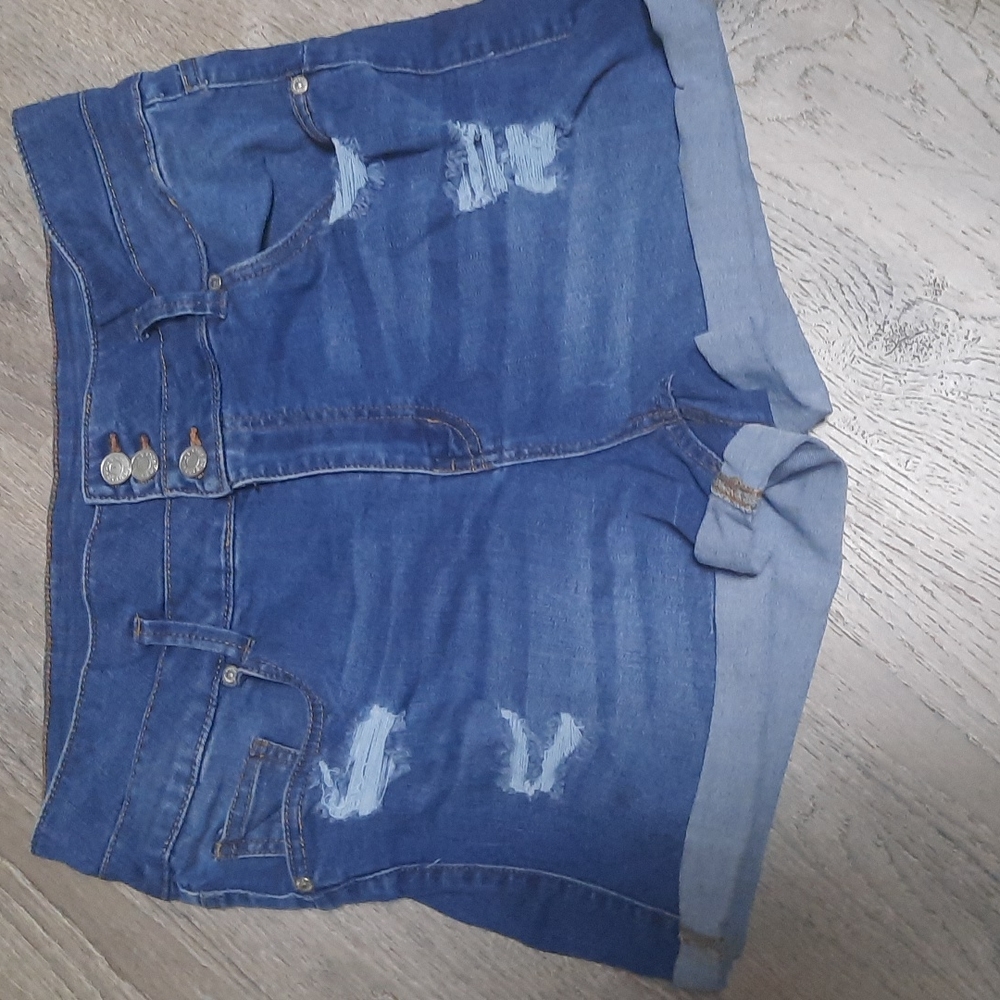 Denim refuge shorts